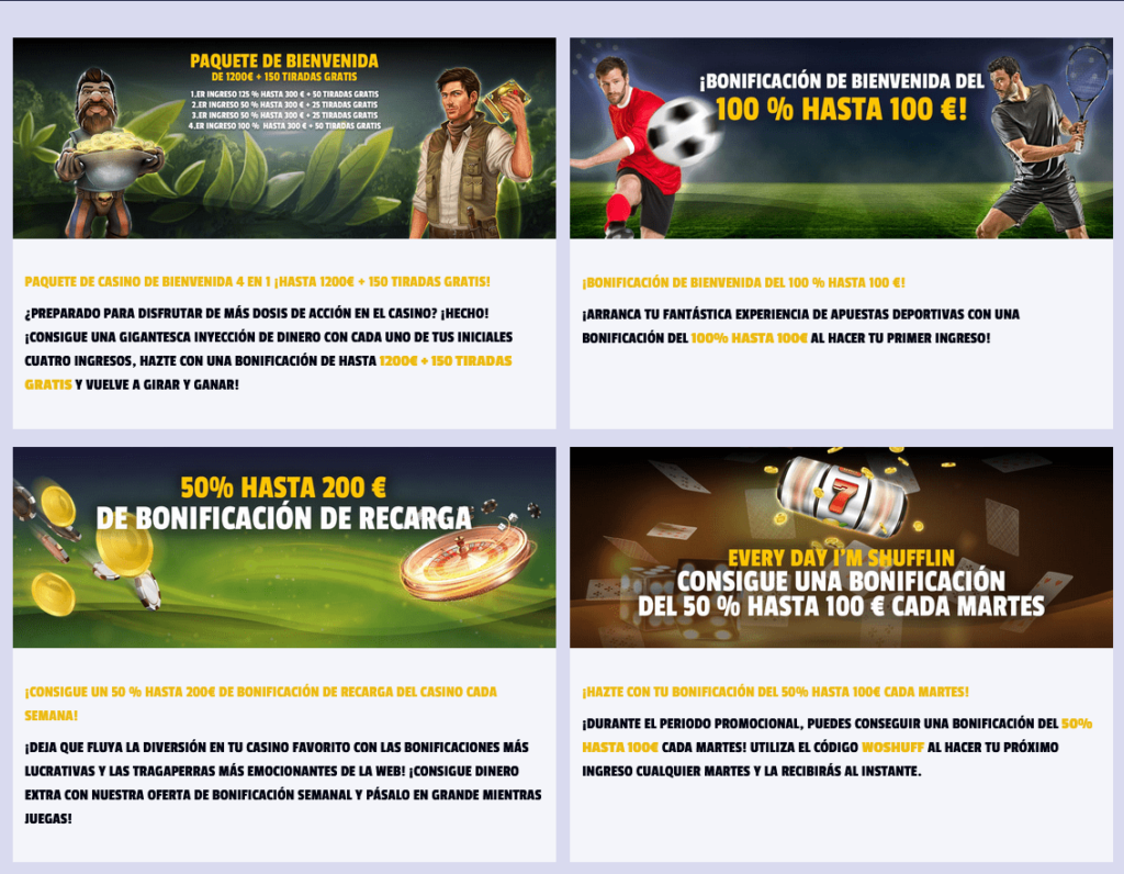 Bonificaciones y Ofertas en Winolot Casino