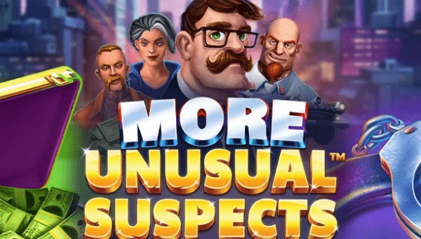 More Unusual Suspects slot logo