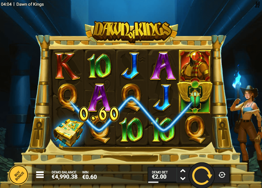 Dawn of Kings slot jugabilidad