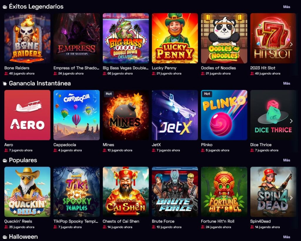 ð® Catálogo de Juegos en Ybets Casino